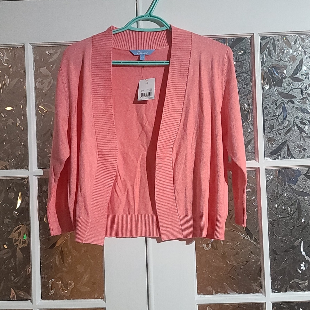 Edwards Ladies' Open Cardigan Sweater Size L